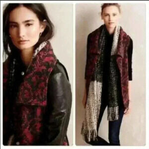 Anthropologie Dolan mohair blend open front vest